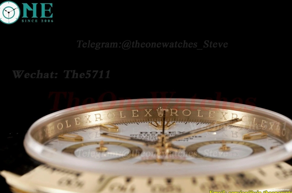 White KING 116508 40mm Daytona Stk YG YG SA4130 0112